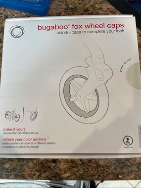 bugaboo Fox Wheel Caps — White